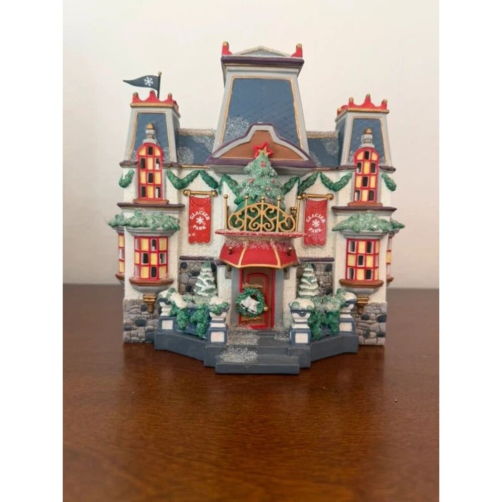 Department 56 North Pole Village Glacier Park Pavilion